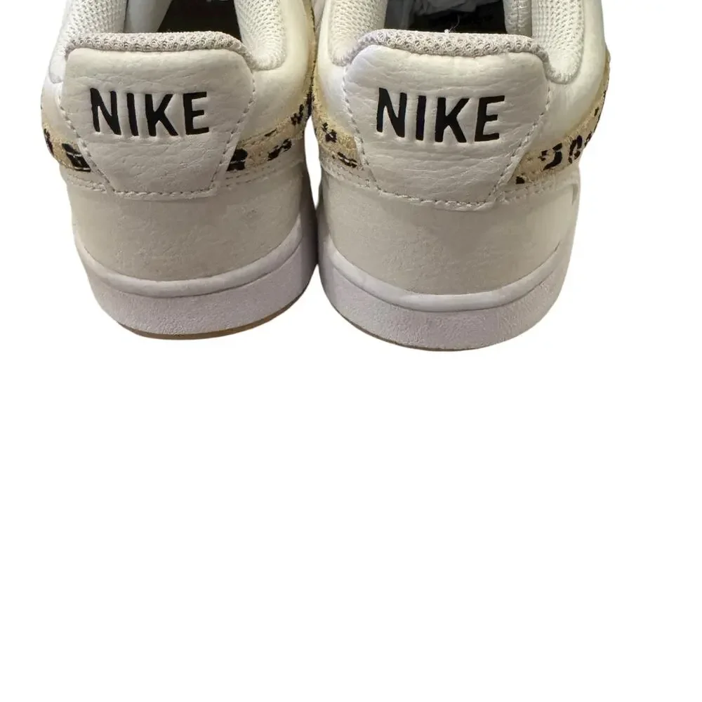 Nike Court Vision Sail Leopard Women's HF9552-100 Sneakers 7.5